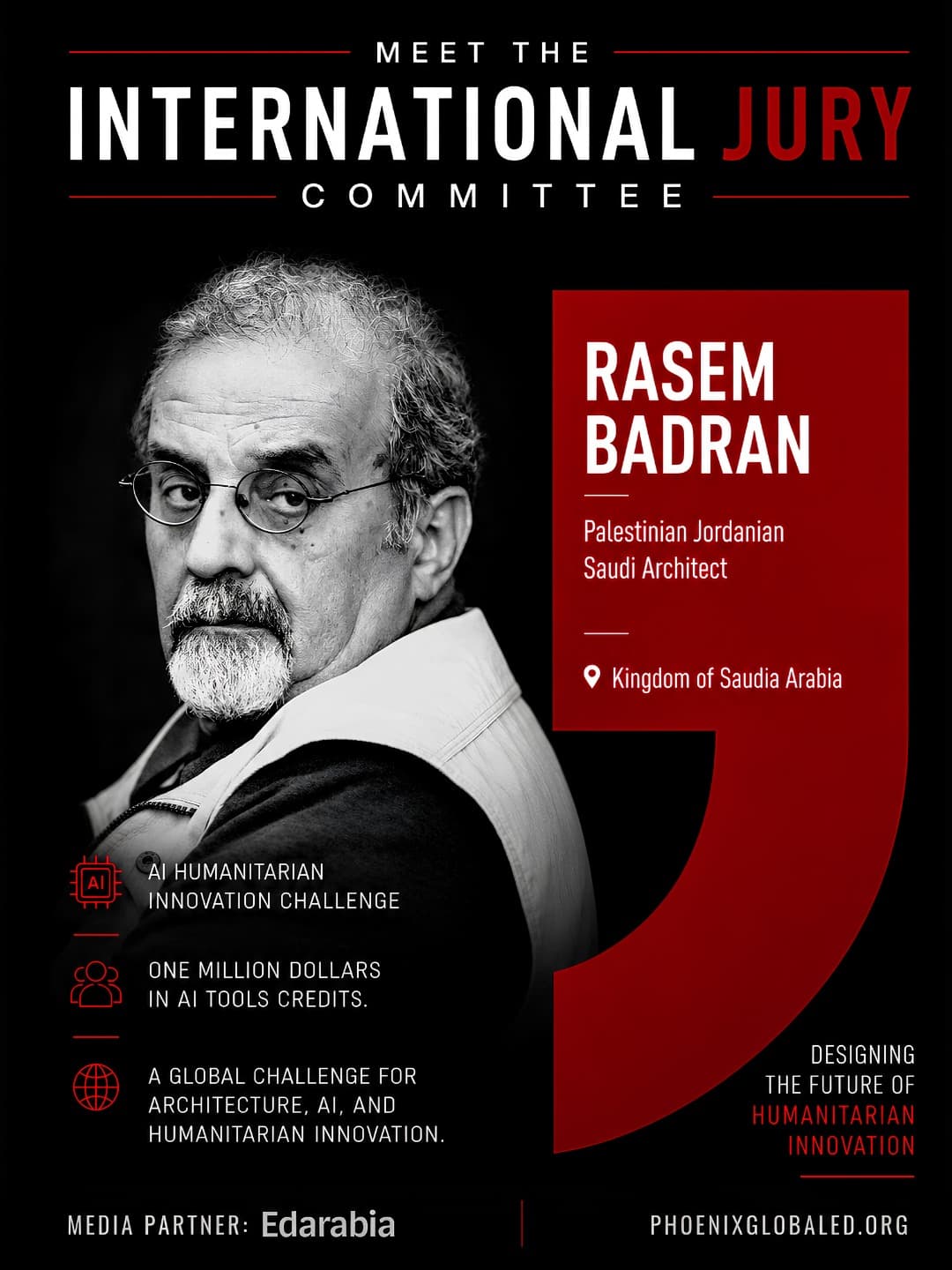 Rasem Badran - Palestinian-Jordanian-Saudi Architect